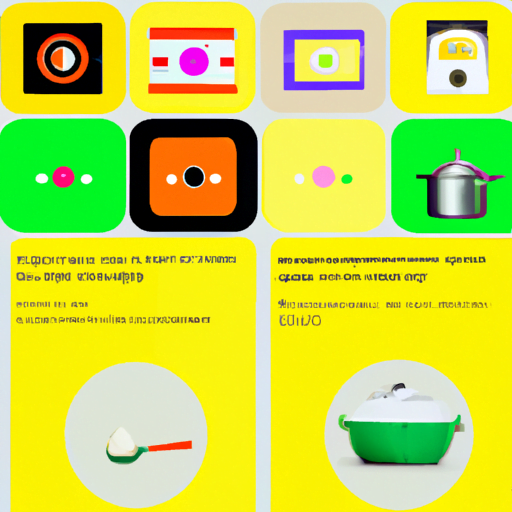 Interface Design for Recipe and Cooking Apps
